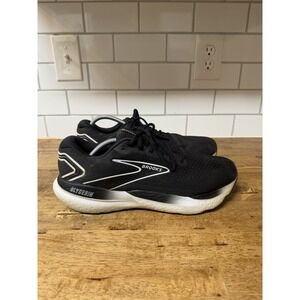 Brooks Glycerin GTS 21 Shoes Men's Size 12.5 Black Running Gym Sneakers